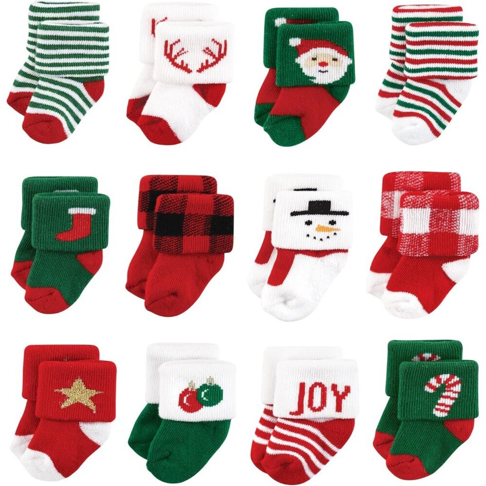 baby-girls Cotton Rich Newborn and Terry Socks